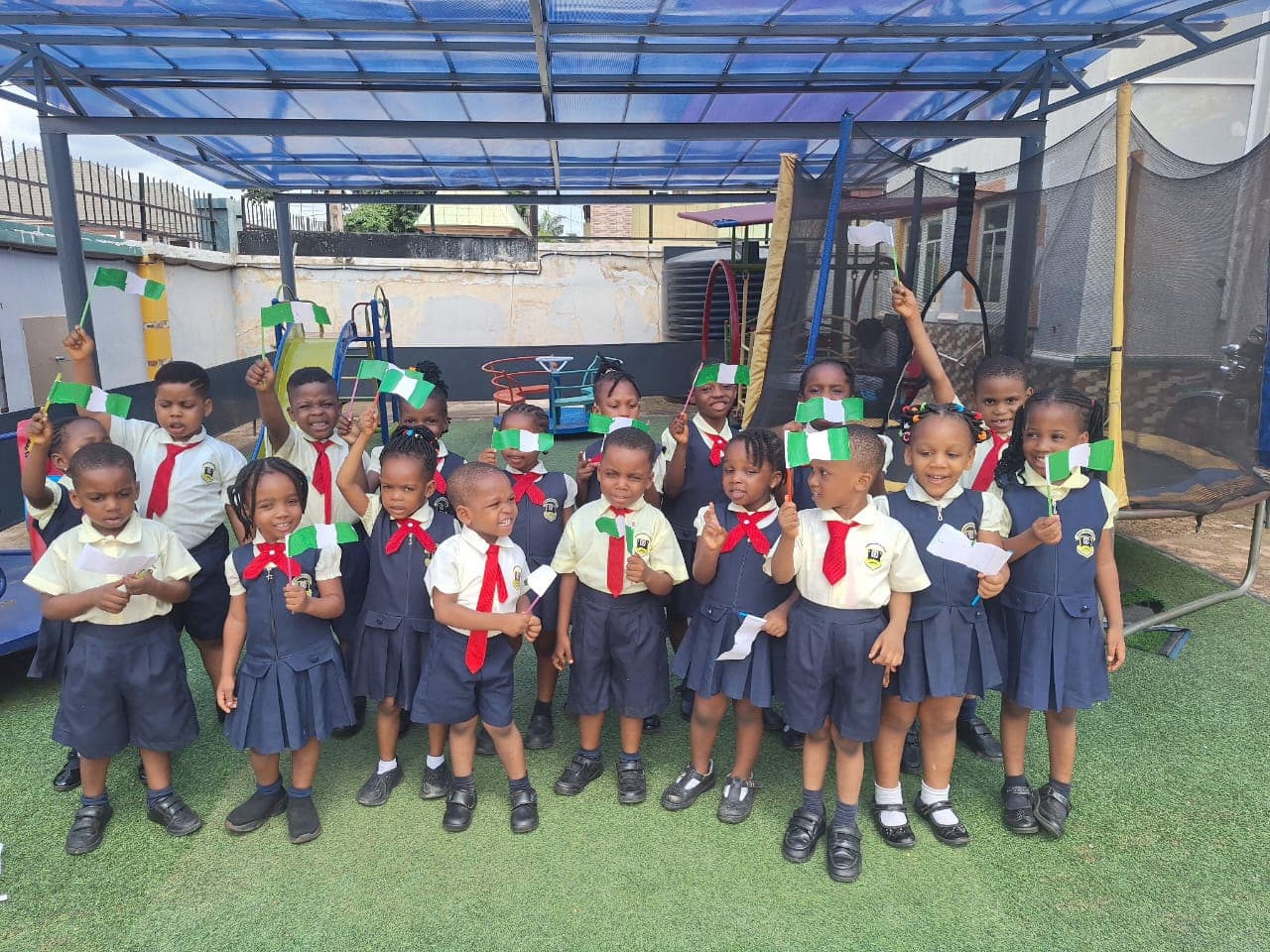 Grade School class at Thinkers Base Academy